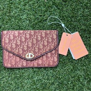 DIOR Vintage monogram clutch
